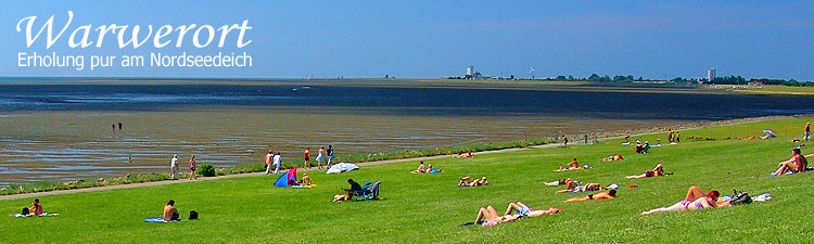 Warwerort - Ruhe und Erholung pur am Nordseedeich